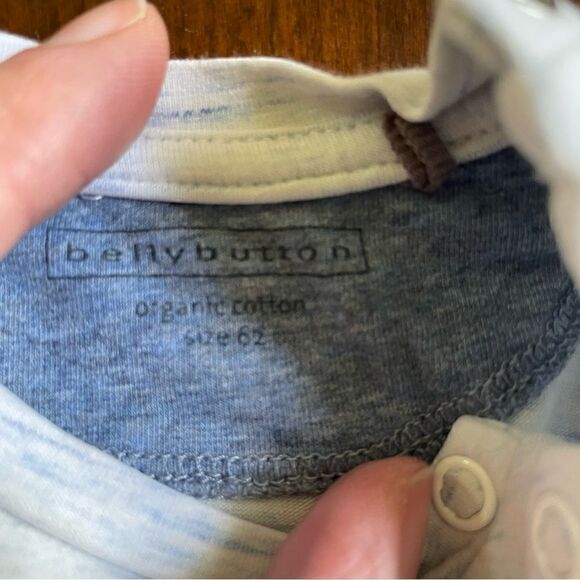 Bellybutton Organic Cotton Baby Dress Size 62 EU/ 3 Months US - Picture 3 of 4